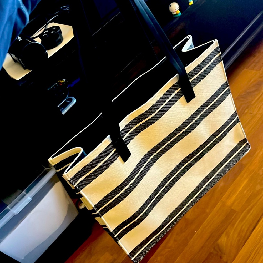 Canvas shopper bag